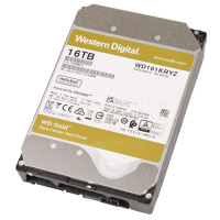 Жесткий диск HDD 16 TB Western Digital (WD161KRYZ), 3.5", 512 MB, SATA III, Gold
