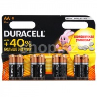 Duracell Basic AA LR6/MN1500, 1.5V 8 дана , батареясы
