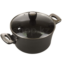 Кастрюля Vinzer Granite Induction Line 24 см, 4.8 л, с крышкой