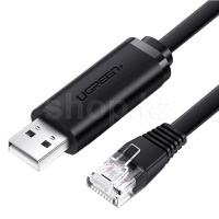 UGREEN USB 2.0 Type A - RJ45, 1.5m., m-m, Black кәбілі