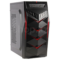 Корпус Delux DLC-DW701, Black-Red (SN:83c08ecf-ae7b-4df8-a29b-4617069ca95e)