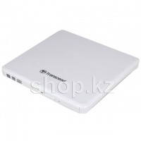 Оптический привод USB DVD+R/RW&CDRW Transcend TS8XDVDS-W, White