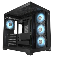 PCCooler C3 T700 ARGB BK, Black корпусы