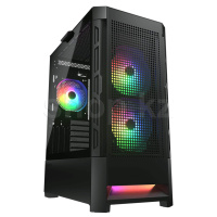 Cougar Airface RGB, Black корпусы