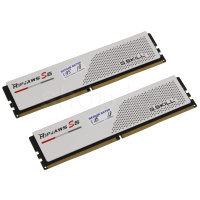 DDR-5 DIMM 64 GB 5600 MHz G.SKILL Ripjaws S5, 2x 32 GB, White, BOX (F5-5600J3636D32GX2-RS5W)