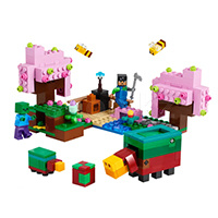 Конструктор Lego, Minecraft: Сад цветущей вишни