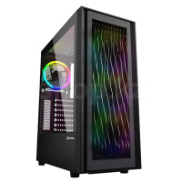 Корпус Sharkoon RGB Wave, Black