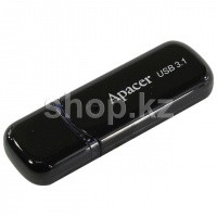 USB 64Gb Apacer AH355, USB 3.1, Black флешкасы