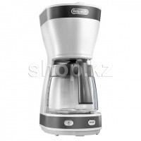 Кофеварка DeLonghi ICM 16210.WS, White-Silver