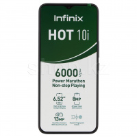 Смартфон Infinix HOT 10i, 32Gb, Black (PR652B)