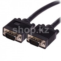 Кабель VGA 15M/15M, экранированный, iPower iPiVGAMM100, 10m, OEM