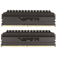 DDR-4 DIMM 16 GB 3600 MHz Patriot Viper 4 Blackout Edition, 2x 8 GB Kit, BOX (PVB416G360C8K)