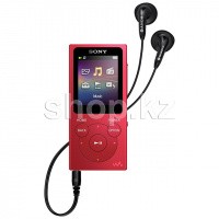 MP3 плеер Sony NW-E394, 8Gb, Red