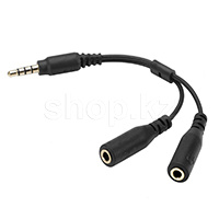 Takstar C2-1, 0.15m, Black, RTL аудио тармақтағышы