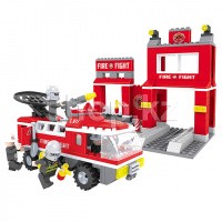 Конструктор игровой Ausini, Пожарная бригада: Пожарная часть