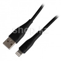 Apple Lightning Usams SJ-394, 2m, Black интерфейс кабелі