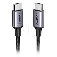 Кабель интерфейсный для USB Type-C - Type-C UGREEN US316, 1m, Black
