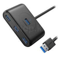 USB HUB 4-port USB 3.0 UGREEN 20291, Black