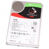 HDD 14000 Gb Seagate IronWolf Pro NAS (ST14000NE0008), 3.5", 256Mb, 7200rpm, SATA III қатқыл дискі