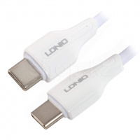 Кабель интерфейсный для USB Type-C LDNIO LC121-C, White