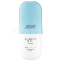 Чистящий набор 2E SK140BL, спрей 140мл + салфетка, White-Blue