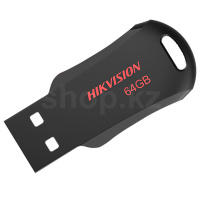 USB 64Gb Hikvision M200R, USB 2.0, Black-Red флешкасы