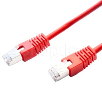 Patch cord RJ-45 6 cat SHIP FTP, 1m, OEM, Red