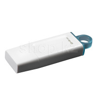 USB Флешка 64GB Kingston DataTraveler Exodia, USB 3.2, White-Blue