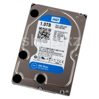 Жесткий диск HDD 1000 Gb Western Digital (WD10EZRZ), 3.5", 64Mb, SATA III, Blue