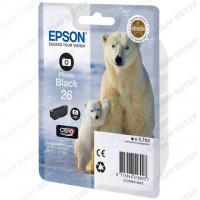 Epson C13T26114010, Black картриджі