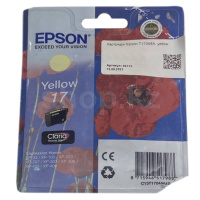 Картридж Epson T17044A, yellow (SN:bbec008e-bcb4-4ca7-849c-909a74bd414c)
