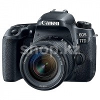 Фотоаппарат Canon EOS-77D Kit, 18-55mm IS STM, Black