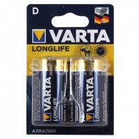 Батарейка Varta D LR20 Longlife, 1.5V (2шт)