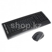 A4Tech 9300F, Black, USB + тінтуір пернетақтасы + тінтуір