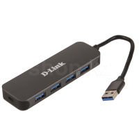 USB HUB 4-port USB 3.0 D-Link DUB-1340, Black