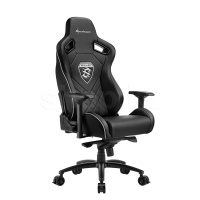 Кресло геймерское Sharkoon Skiller SGS4, Black