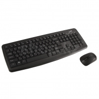 Клавиатура Genius Smart KM-8100, Black, USB + мышь