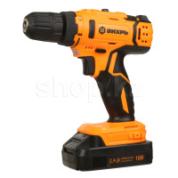 Дрель-шуруповерт аккумуляторный ВИХРЬ ДА-18Л-2К