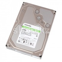Жесткий диск HDD 8000 Gb Toshiba HDWT380UZSVA, 3.5", 256Mb, SATA III