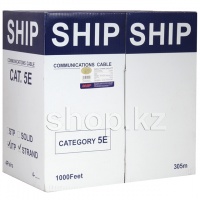 Кабель UTP 5e Cat 305m, 4-пары, D135S-P, SHIP