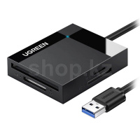 Картридер UGREEN 30231, Black