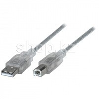 Кабель USB 2.0 Type A-B Telecom VUS6900, 1.8m, OEM