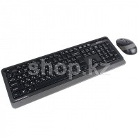 A4Tech Fstyler FG1010, Grey, USB пернетақтасы + тінтуір