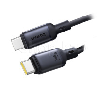 USB Type-C - Type-C Baseus PicoGo Magnetic CB000153, 1m, Cosmic Black интерфейс кабелі