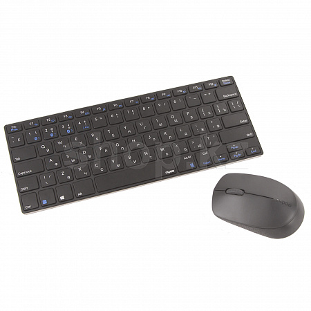Клавиатура Rapoo 9000M, Black, USB + мышь