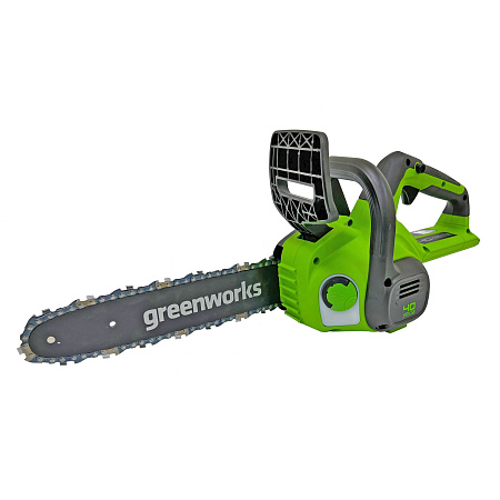 Greenworks G40CS30II аккумуляторлық шынжырлы ара, батарея мен зарядтағышсыз