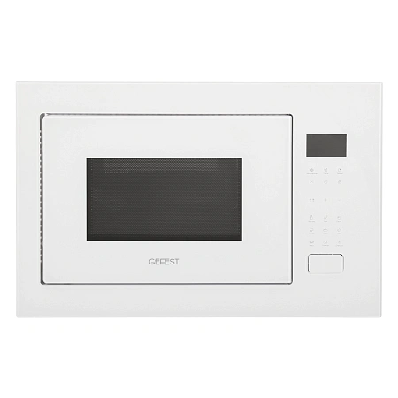 Gefest МКВ25901, White кіріктірілетін микротолқынды пеші