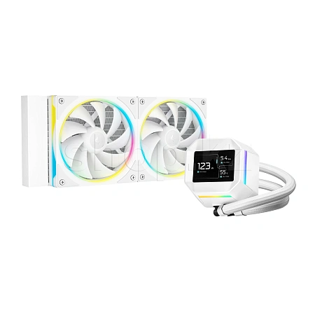 Система водяного охлаждения DeepCool LM240 WH