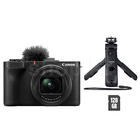 Canon PowerShot V1 Premium Vlogger Kit, Black фотоаппарат