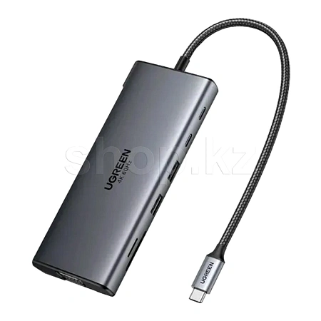 USB HUB 11-port USB 3.0 Ugreen Revodok CM639, Silver